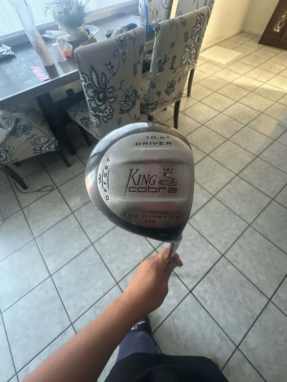 Vintage King Cobra Offset 10.5 Degree Driver with Autoclave System Shaft